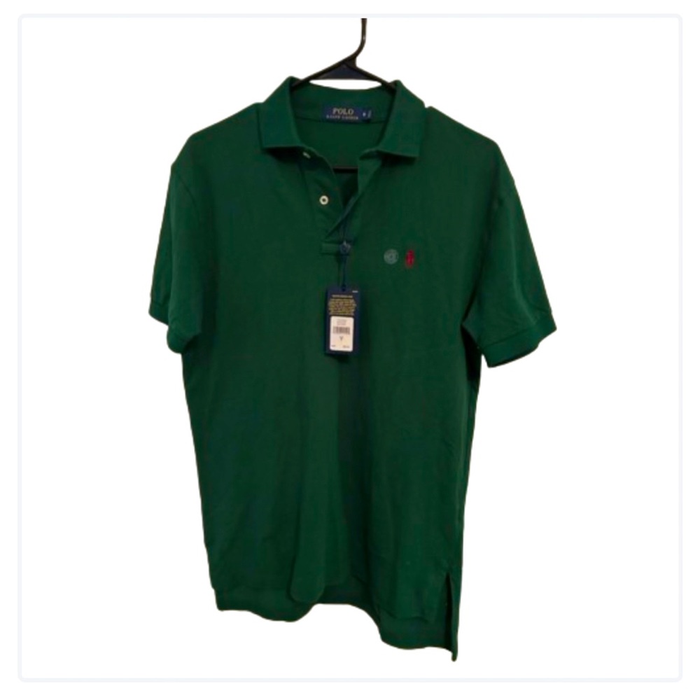 GREEN RALPH LAUREN POLO NWT